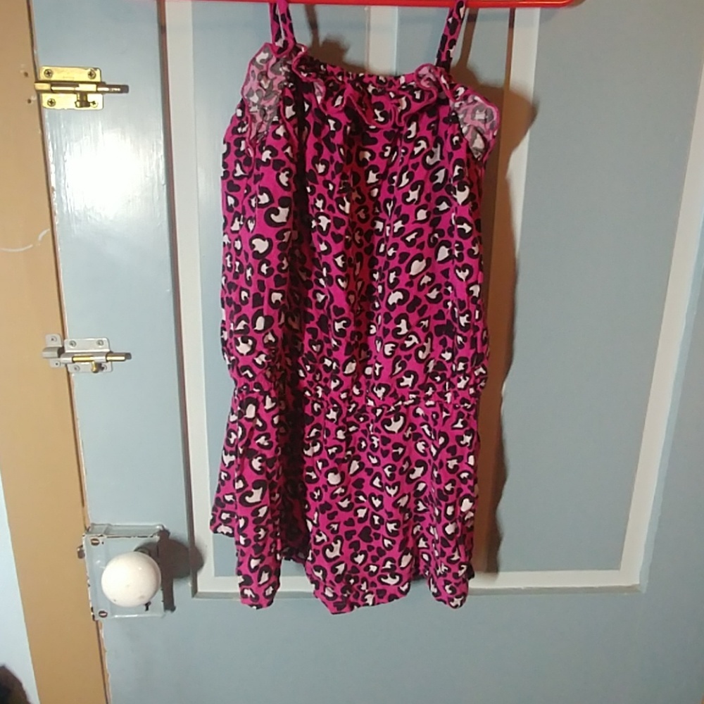 Cheetah romper